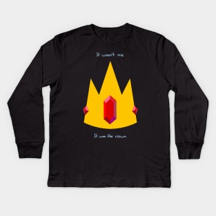 Remember You - It Was The Crown Kids Long Sleeve T-Shirt